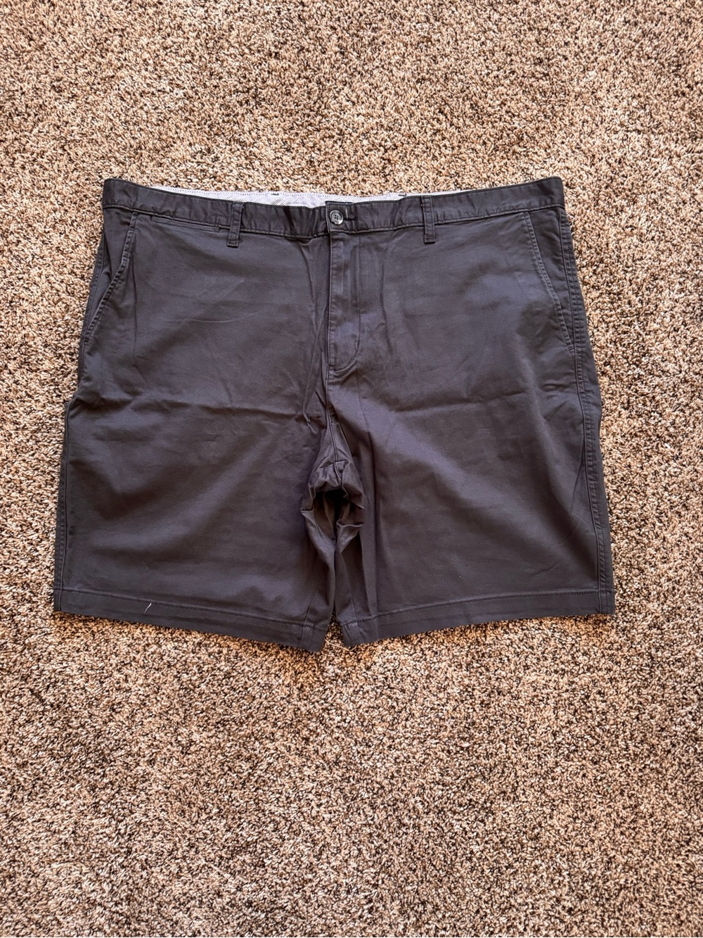 George Black Flat-Front Men's Shorts